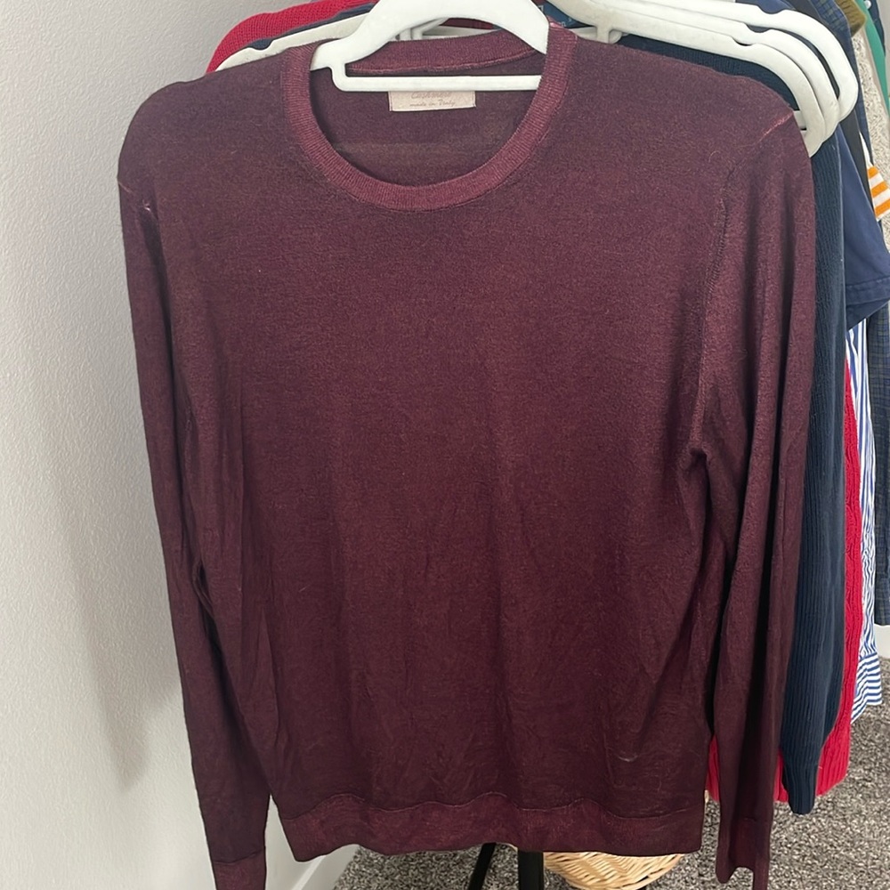 Men’s cashmere sweater!